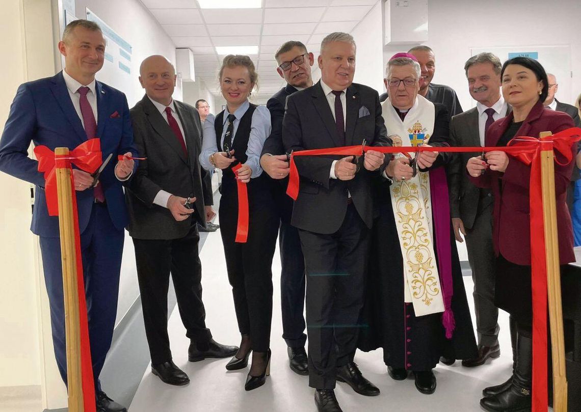 Symboliczne otwarcie Oddziału Chirurgii Ogólnej i Onkologicznej po modernizacji.