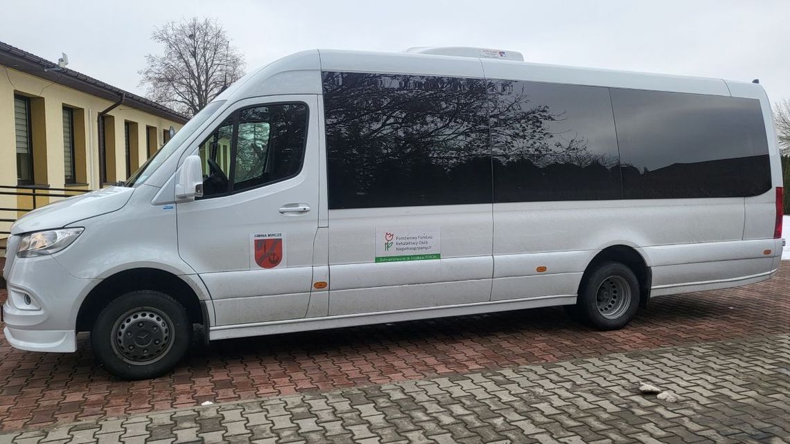 Nowy bus do przewozu niepełnosprawnych w gm. Mircze.