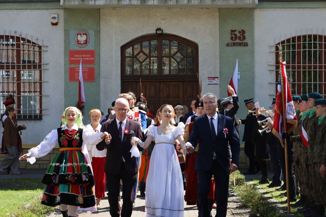 Tradycyjnie, w Tomaszowie Lubelskim zatańczono poloneza.