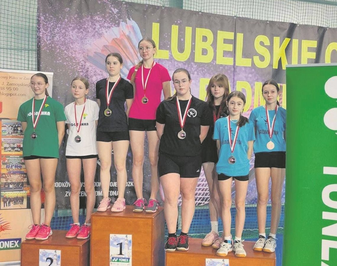Młodzi badmintoniści rywalizowali w Lubelskie Cup w Zamościu.
