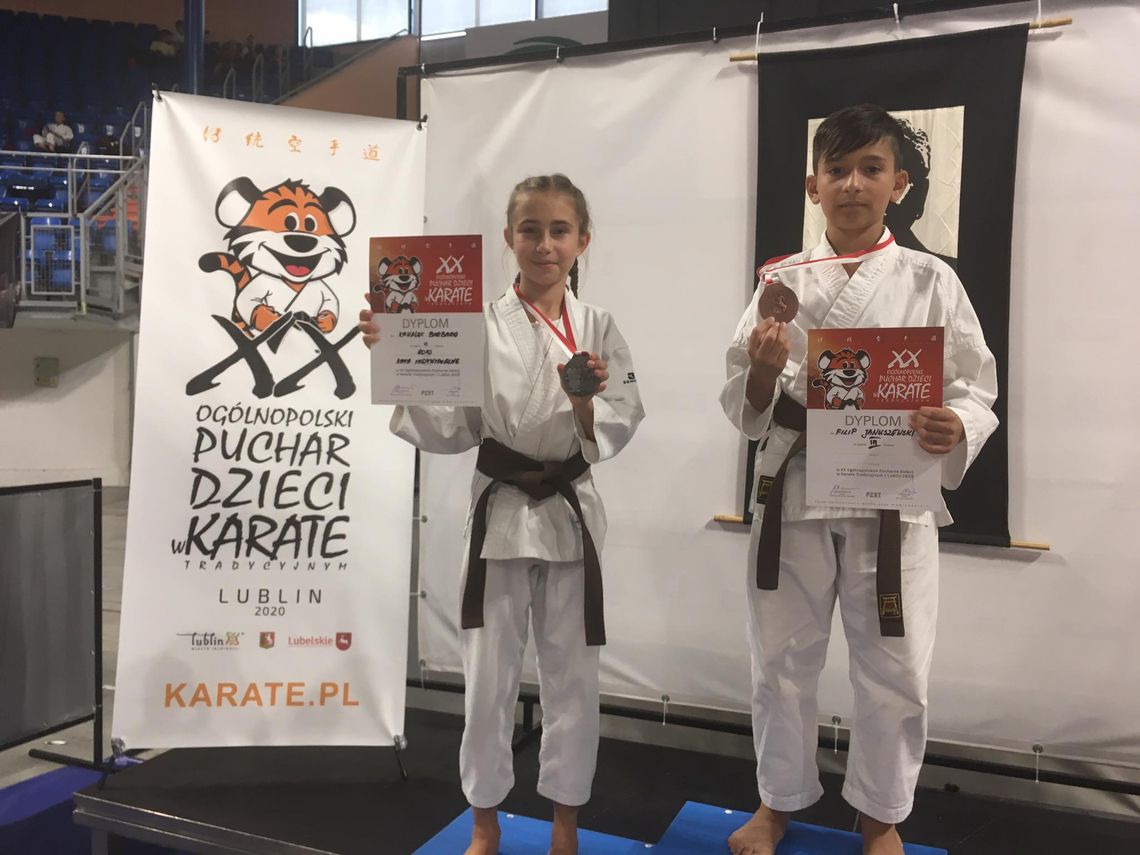 Młodzi karatecy stawali na podium