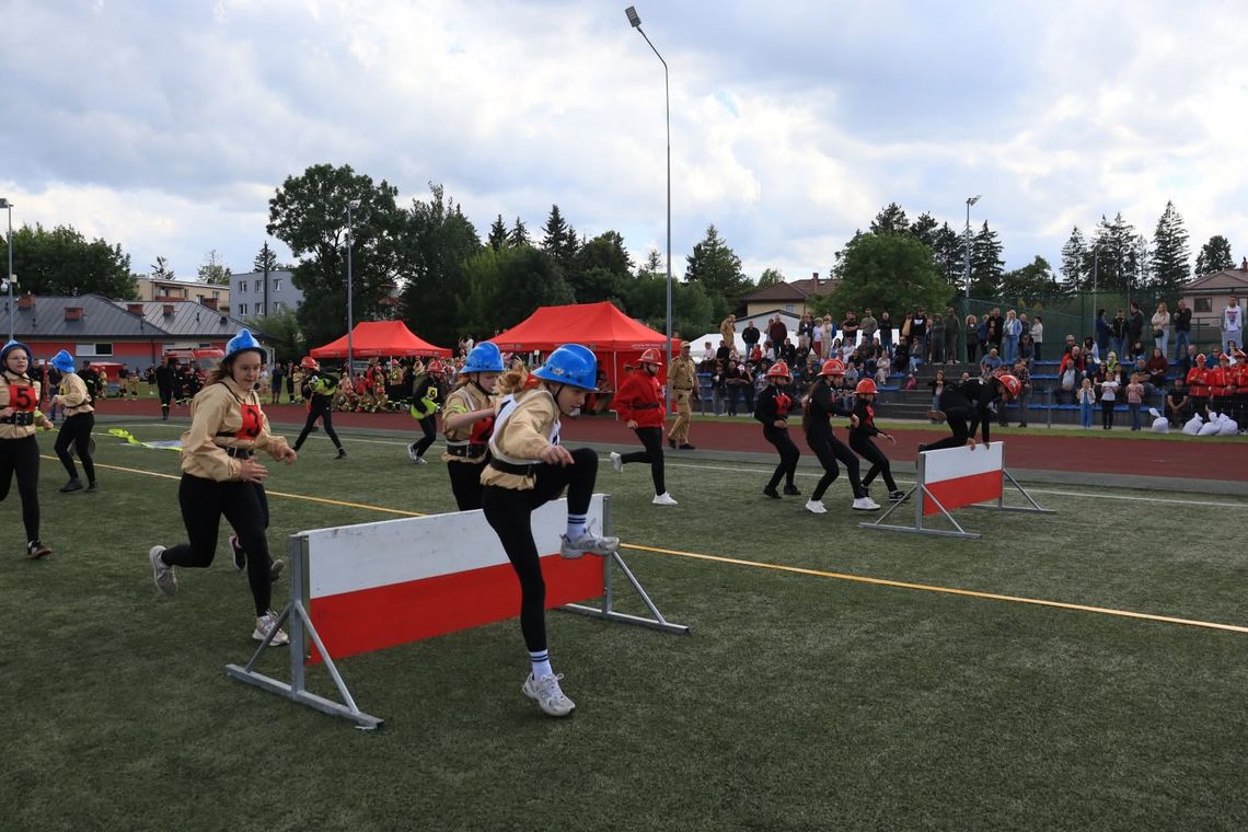 Powiatowe Zawody Sportowo-Pożarnicze Młodzieżowych Drużyn Pożarniczych odbyły się w tym roku w Lubyczy Królewskiej.