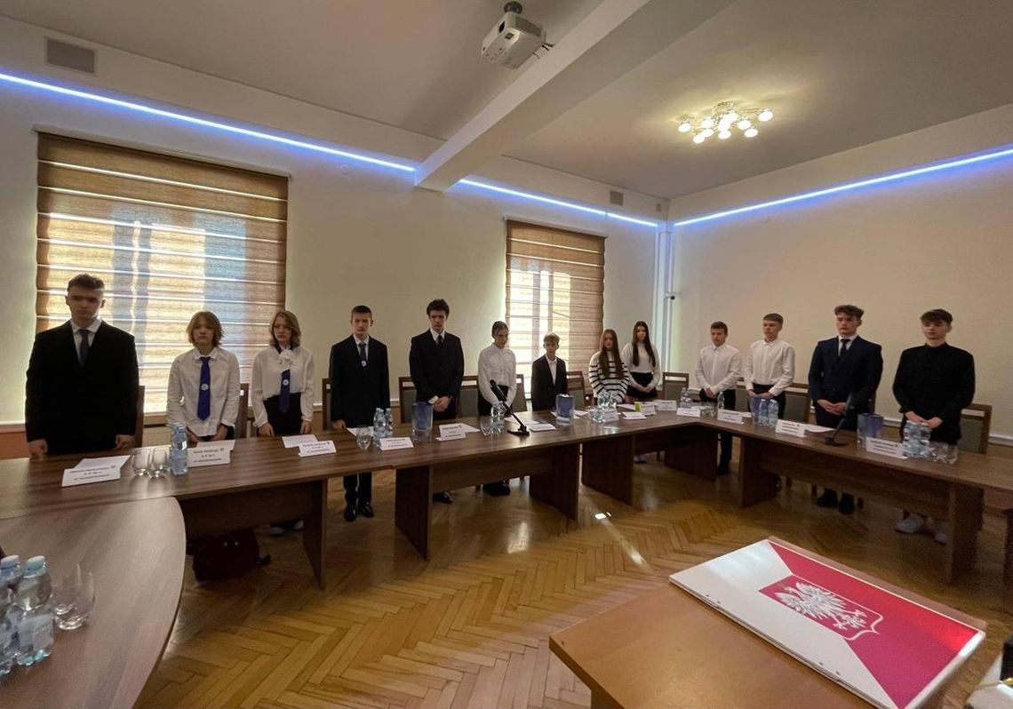 Pierwsza sesja Młodzieżowej Rady Miasta Szczebrzeszyn, 7 listopada 2025 r.