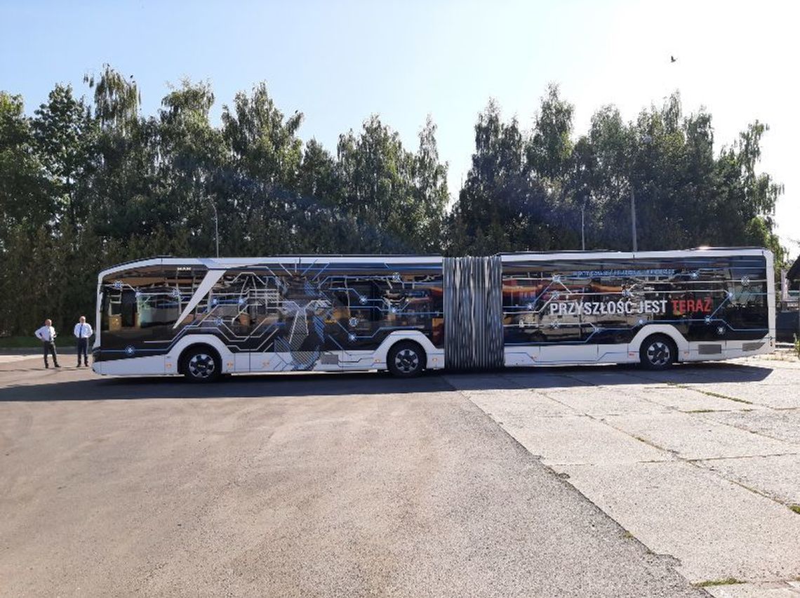 Elektryczny autobus testowany przez MZK Zamość.