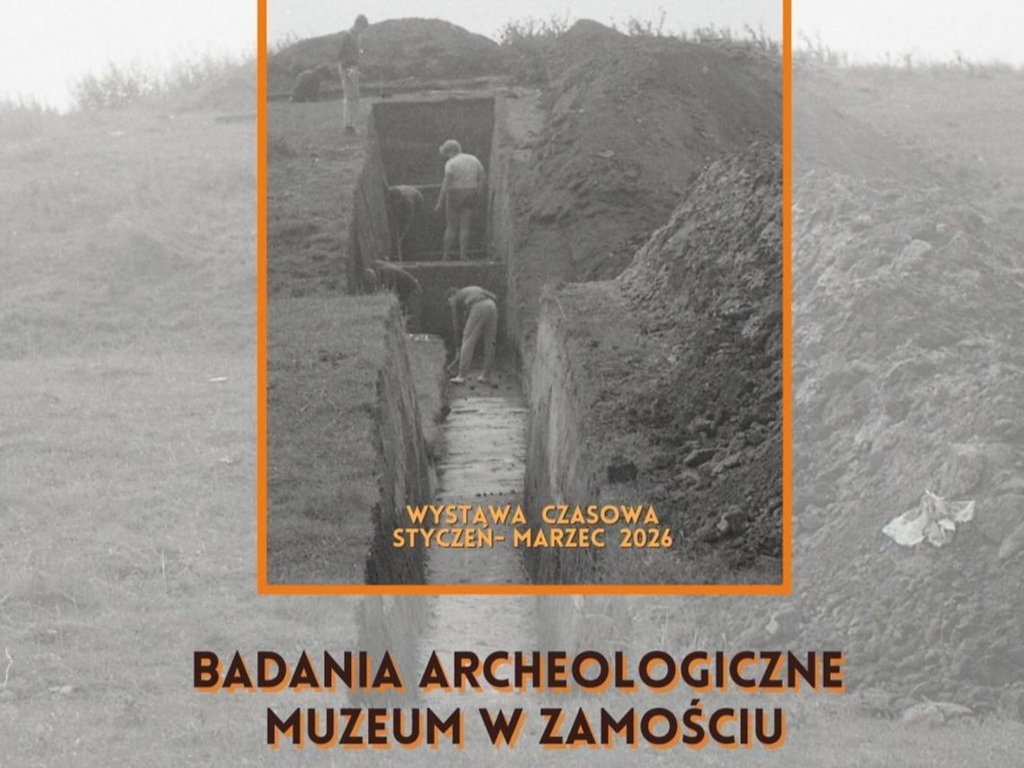 W piątek (16 stycznia) o godz. 13 w Muzeum Zamojskim odbędzie się wernisaż wystawy „Badania archeologiczne Muzeum w Zamościu”.