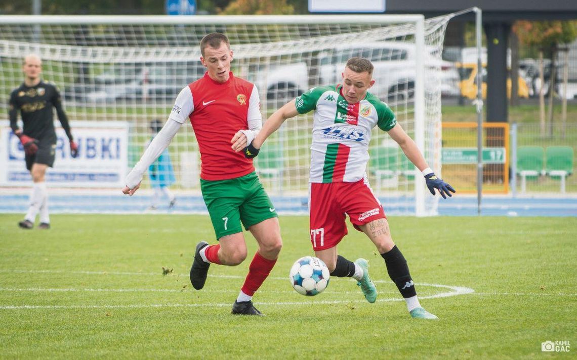 Na stadionie OSiR w Zamościu znów można było zobaczyć namiastkę III ligi.