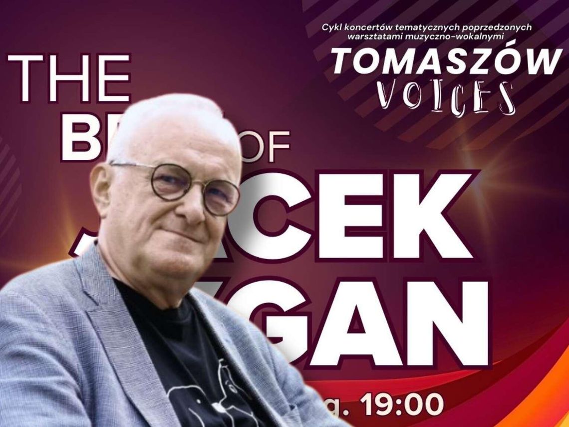 Największe przeboje Jacka Cygana zabrzmią w Tomaszowie Lubelskim. Przyjdź na koncert