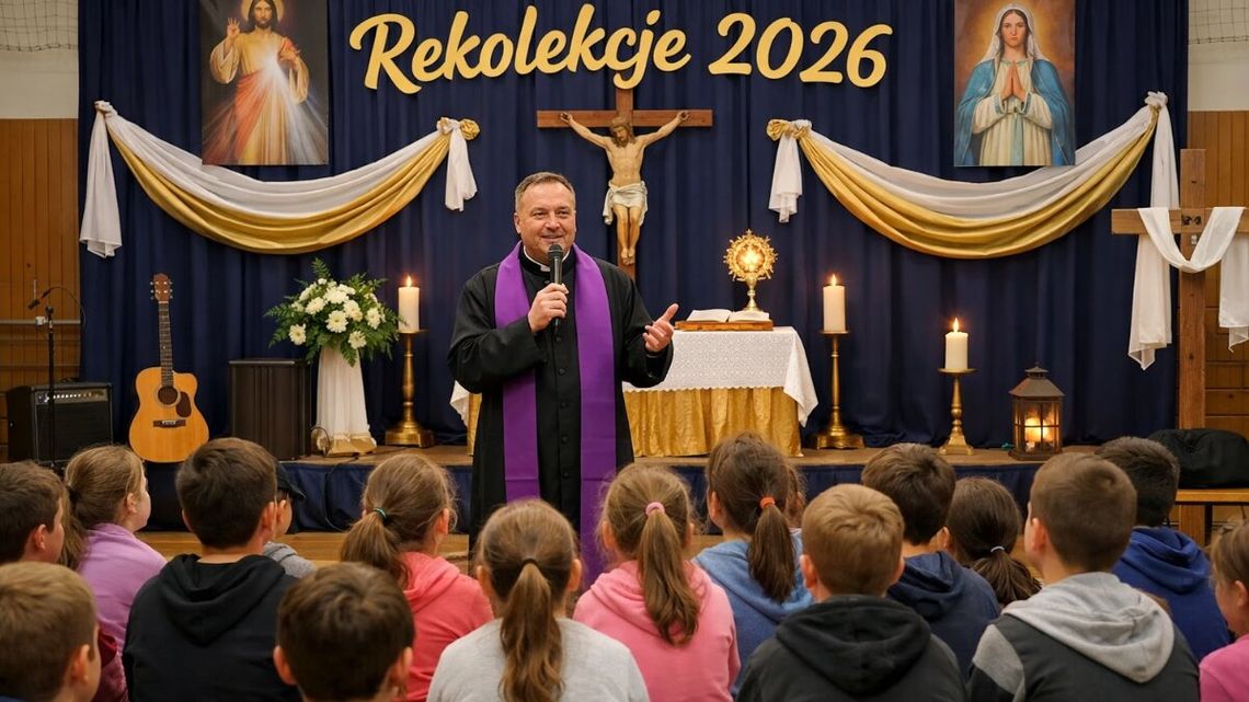 Co roku przed Wielkanocą odbywają się rekolekcje. Dla uczniów oznacza to dodatkowe dni wolne od zajęć.