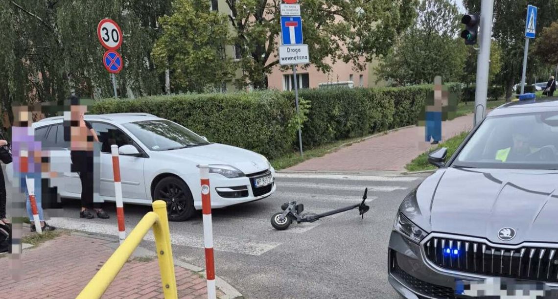 Niebezpieczny weekend na hulajnogach.