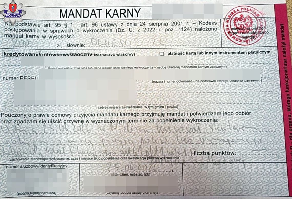 18-latek po zalewie w Nieliszu poruszał się skuterem wodnym bez wymaganych kwalifikacji.