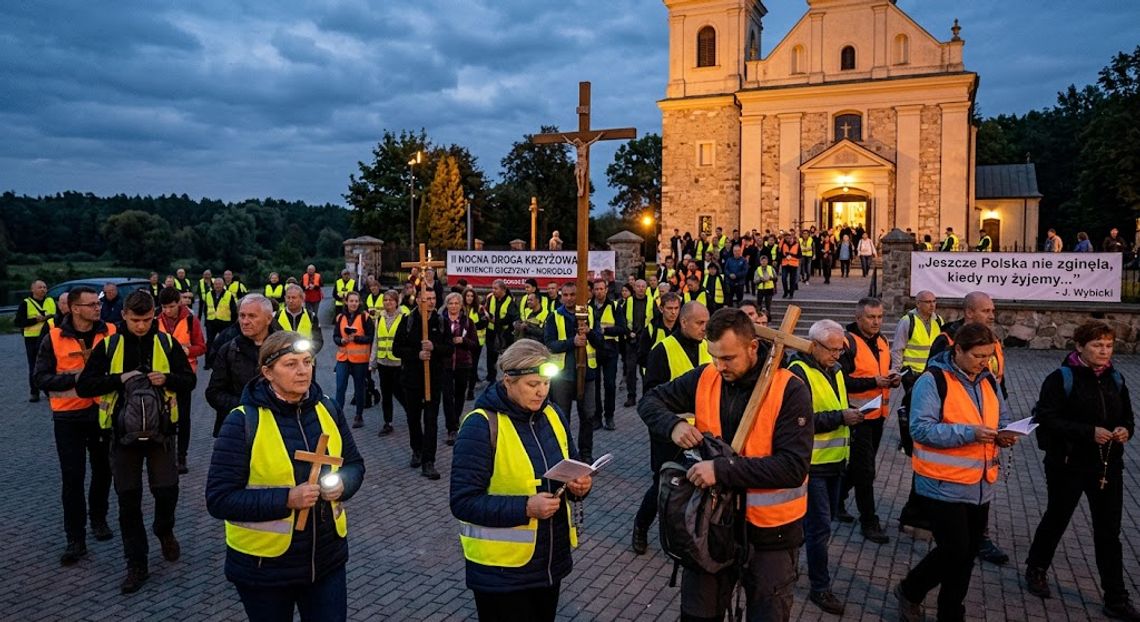 Wydarzenie rozpocznie się o godzinie 17:00 uroczystą Mszą Świętą w intencji wszystkich pątników. Bezpośrednio po Eucharystii uczestnicy wyruszą pieszo na pętlę liczącą około 10 kilometrów długości.