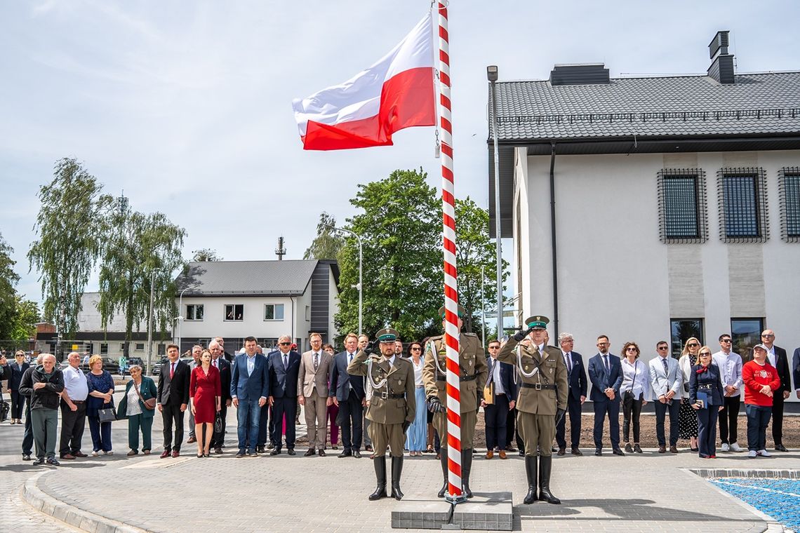 Nowoczesny kompleks Straży Granicznej w Ulhówku został oficjalnie otwarty 25 maja.