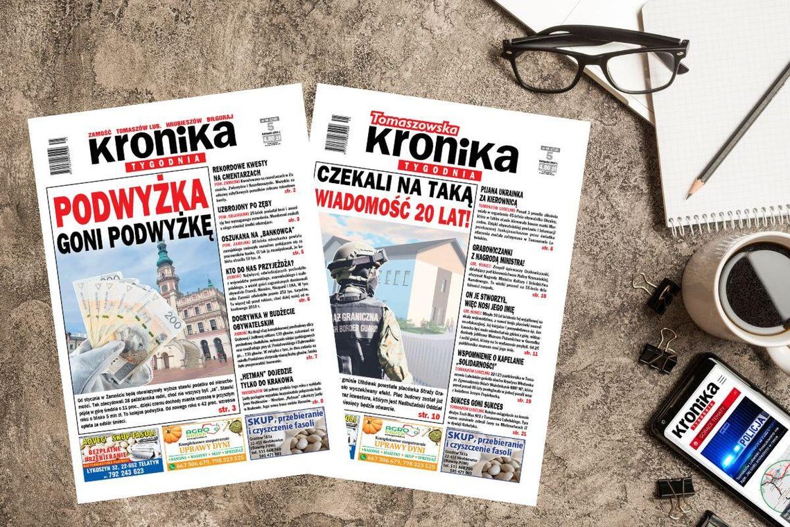 Najnowszy numer "Kroniki Tygodnia" kupicie już jutro, we wtorek 5 listopada.