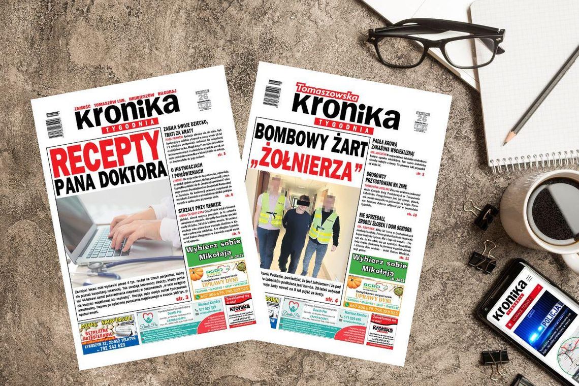 Najnowszy numer "Kroniki Tygodnia" kupicie już jutro, we wtorek 26 listopada.