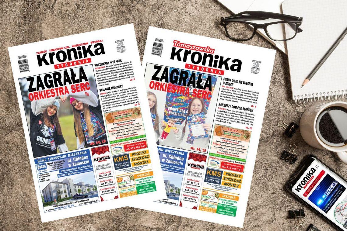 Najnowszy numer "Kroniki Tygodnia" kupicie już jutro, we wtorek 28 stycznia.