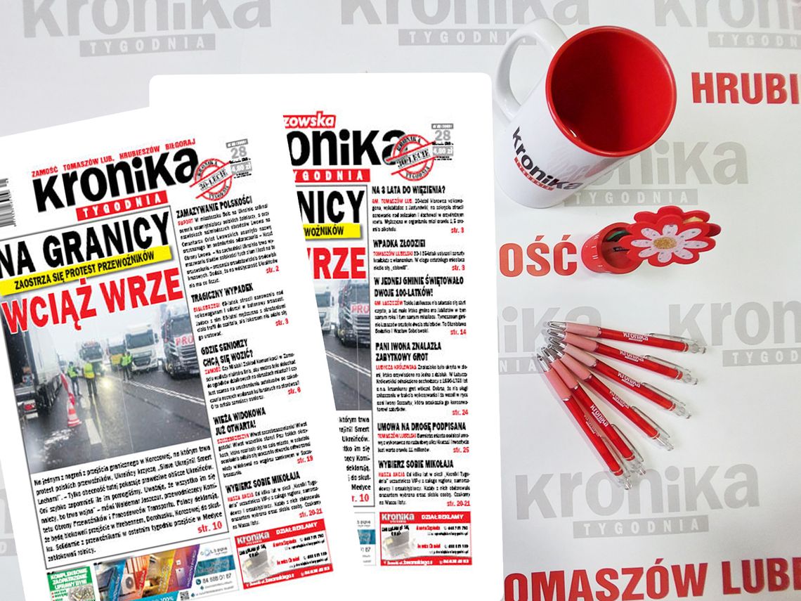 Najnowszy numer "Kroniki Tygodnia" kupicie już jutro, we wtorek 28 listopada.