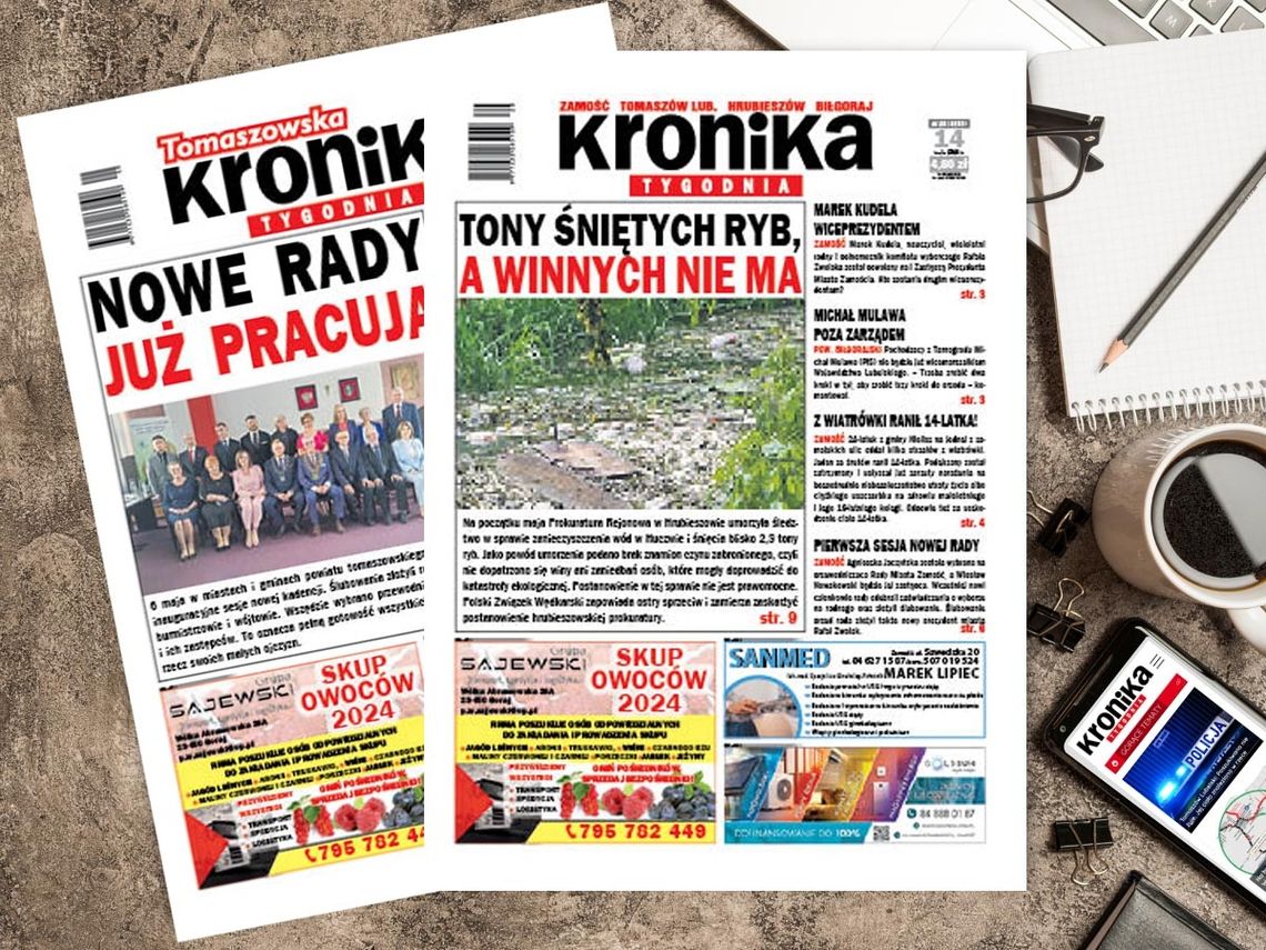 Najnowszy numer "Kroniki Tygodnia" kupicie już jutro, we wtorek 14 maja.