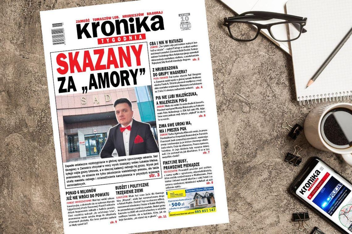 Najnowszy numer "Kroniki Tygodnia" kupicie już 10 lutego. Szukajcie go w punktach sprzedaży.
