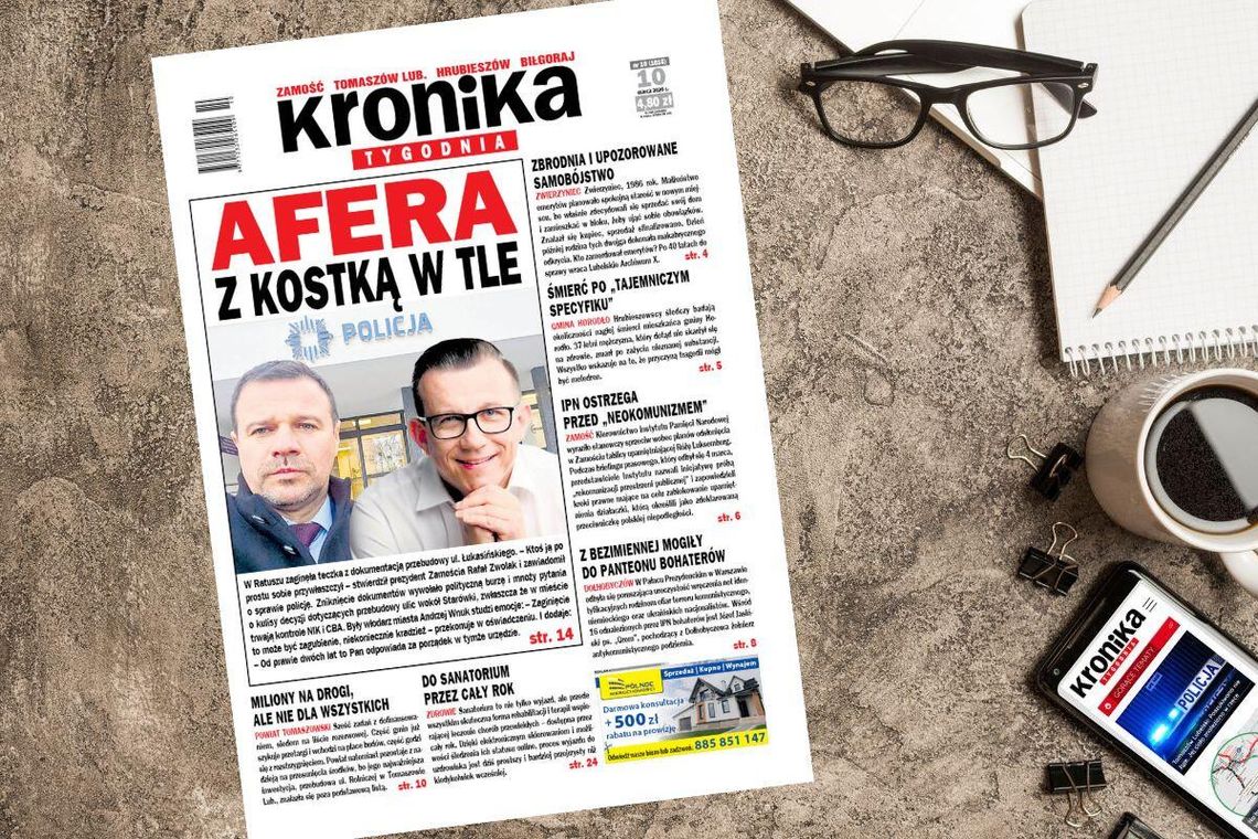 Najnowszy numer "Kroniki Tygodnia" kupicie już 10 marca. Szukajcie go w punktach sprzedaży.