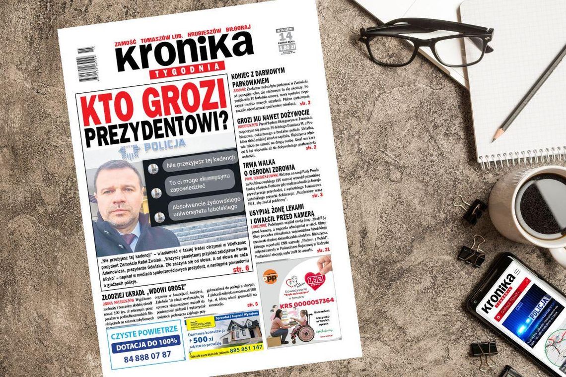 Nowe wydanie "Kroniki Tygodnia" już 14 kwietnia w sprzedaży! Sprawdź, o czym piszemy Najnowszy numer "Kroniki Tygodnia" kupicie już 14 kwietnia.