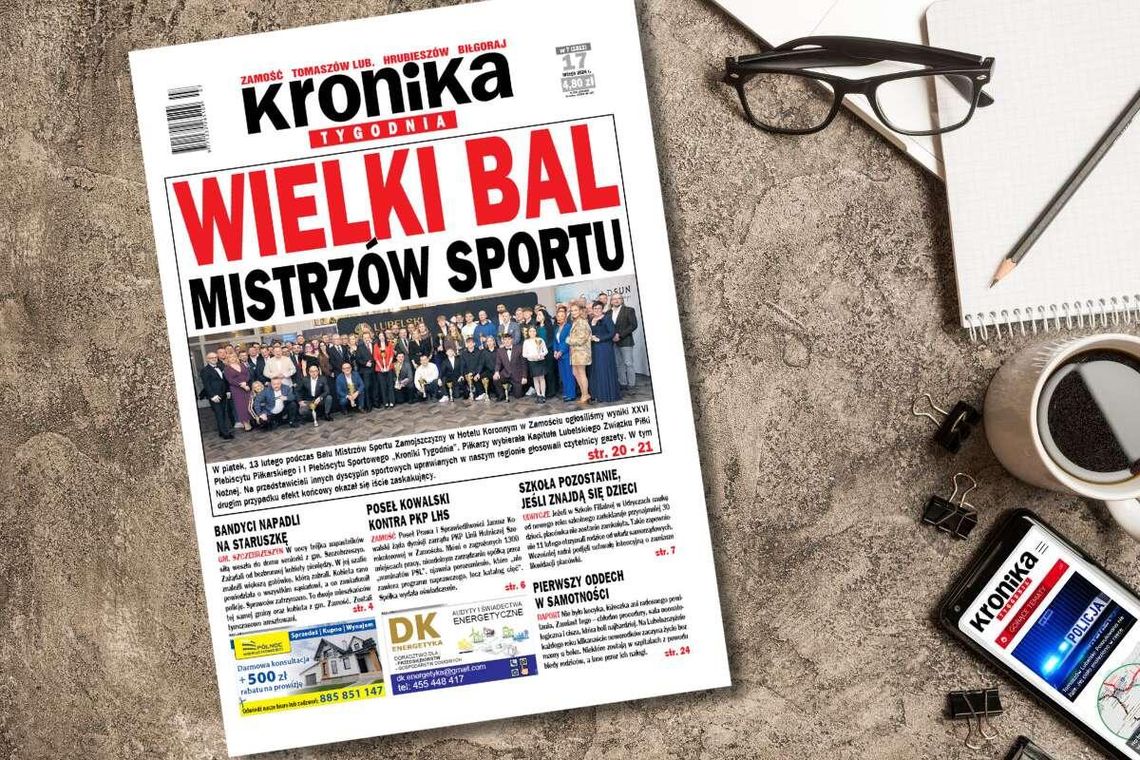 Nowe wydanie "Kroniki Tygodnia" już 17 lutego w sprzedaży! Sprawdź, o czym piszemy Nowe wydanie "Kroniki Tygodnia" już 17 lutego w sprzedaży! Sprawdź, o czym piszemy