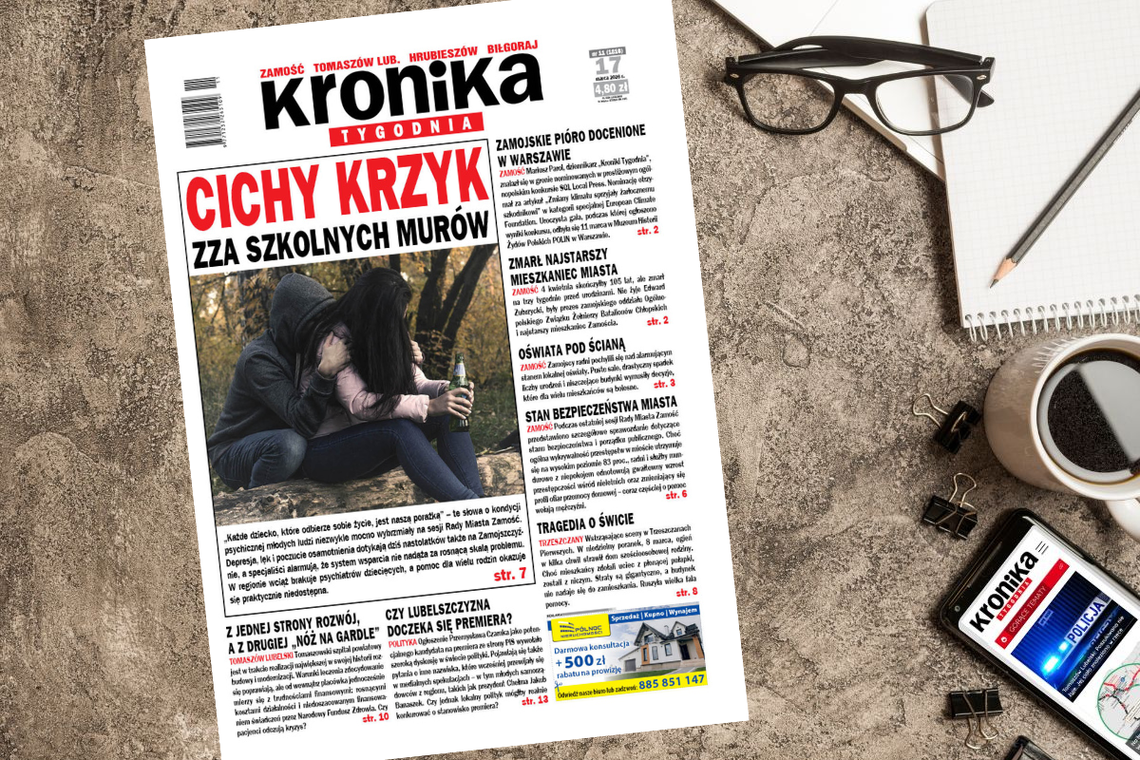 Najnowszy numer "Kroniki Tygodnia" kupicie już 17 marca. Szukajcie go w punktach sprzedaży.