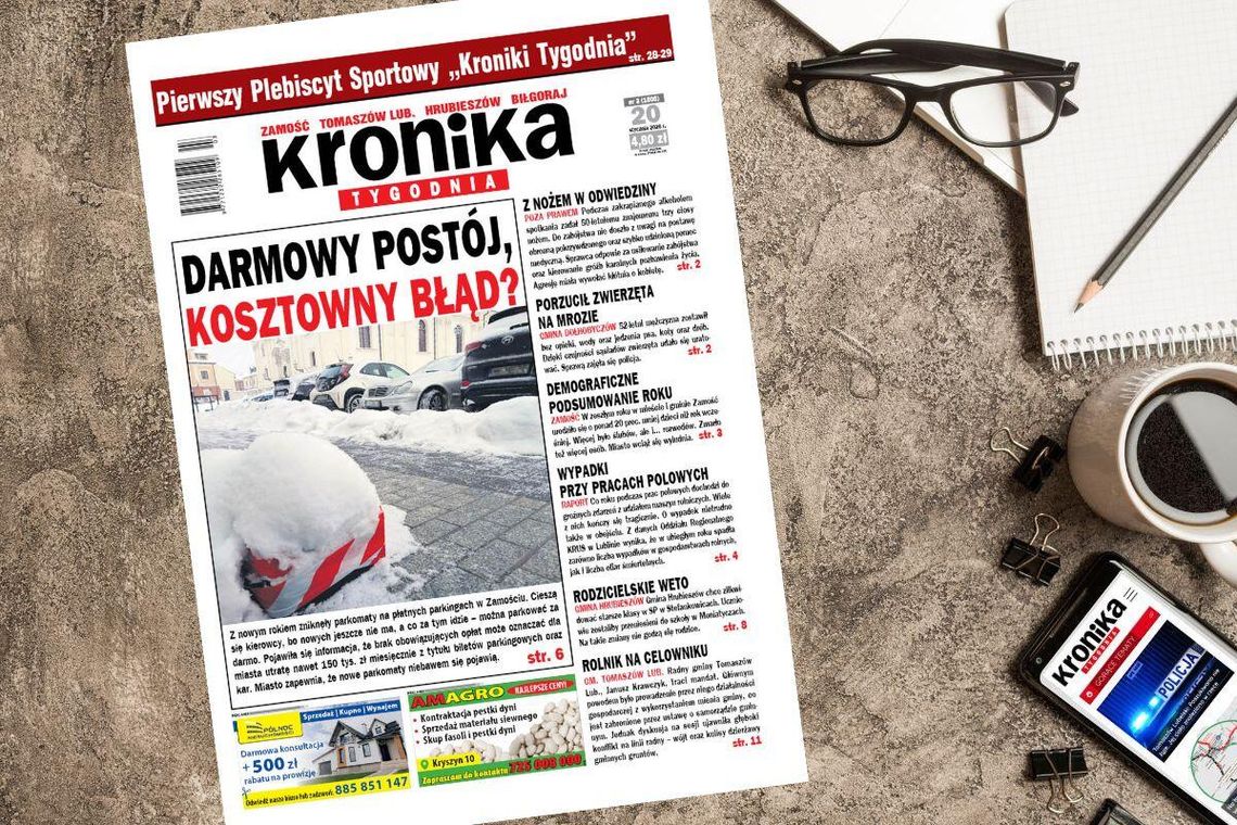 Najnowszy numer "Kroniki Tygodnia" kupicie już 20 stycznia 2026 r.