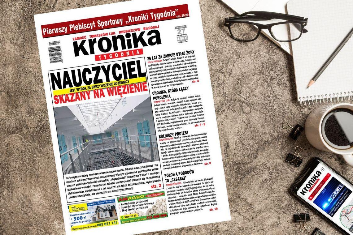 Nowe wydanie "Kroniki Tygodnia" już 27 stycznia w sprzedaży! Sprawdź, o czym piszemy Najnowszy numer "Kroniki Tygodnia" kupicie już 27 stycznia.