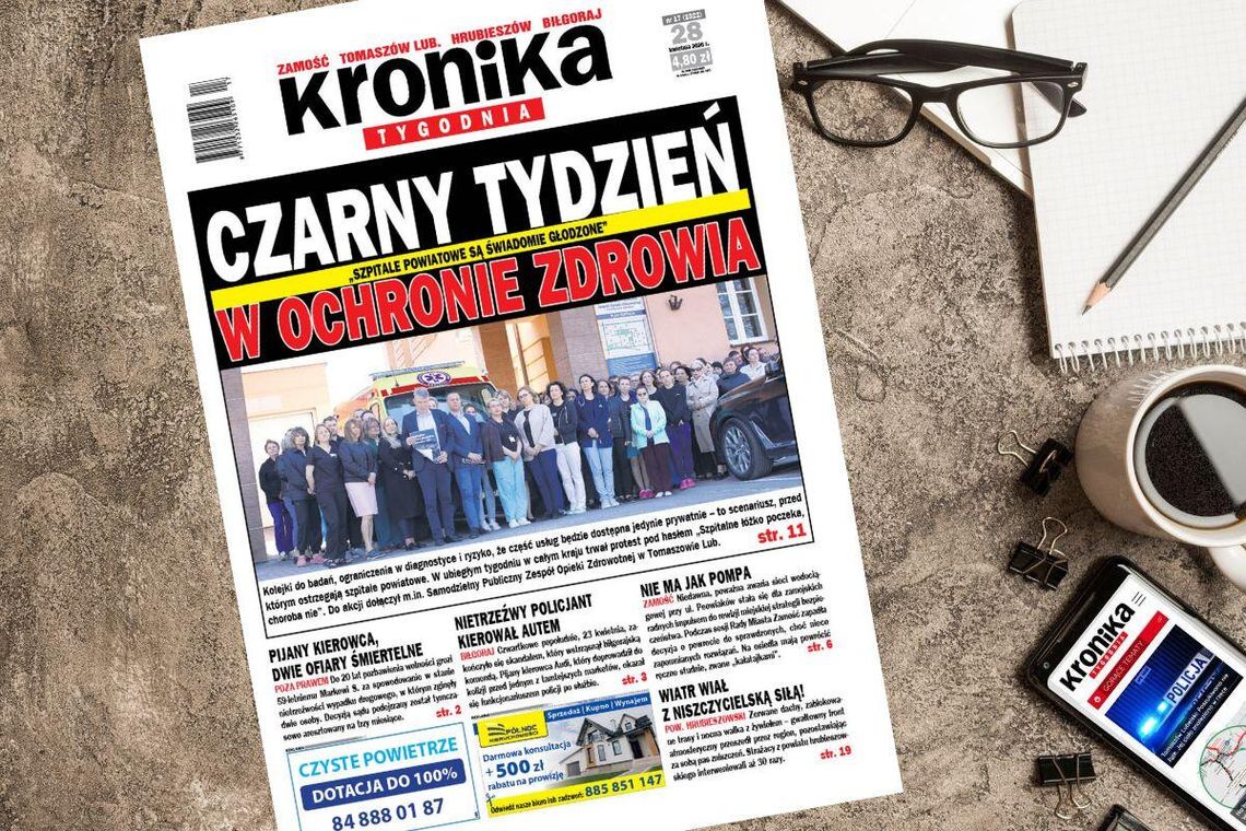 Najnowszy numer "Kroniki Tygodnia" kupicie już 28 kwietnia. Szukajcie go w punktach sprzedaży.