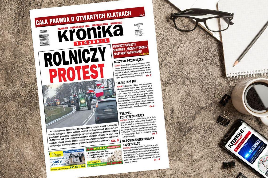 Najnowszy numer "Kroniki Tygodnia" kupicie od 7 stycznia 2026 r.