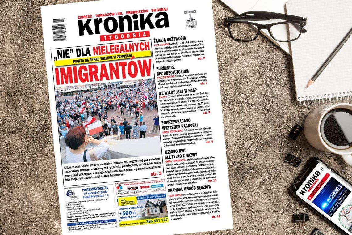 Najnowszy numer "Kroniki Tygodnia" kupicie już we wtorek 1 lipca. Szukajcie go w punktach sprzedaży.