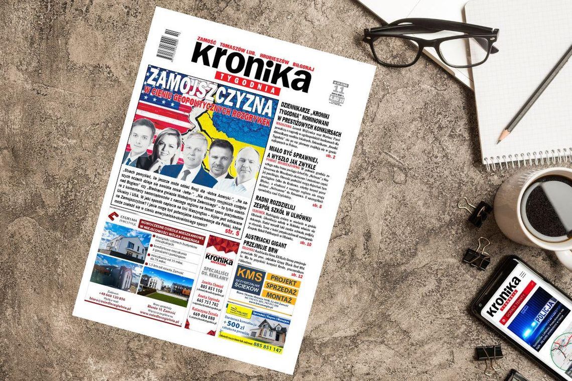 Najnowszy numer "Kroniki Tygodnia" kupicie już we wtorek 11 marca.