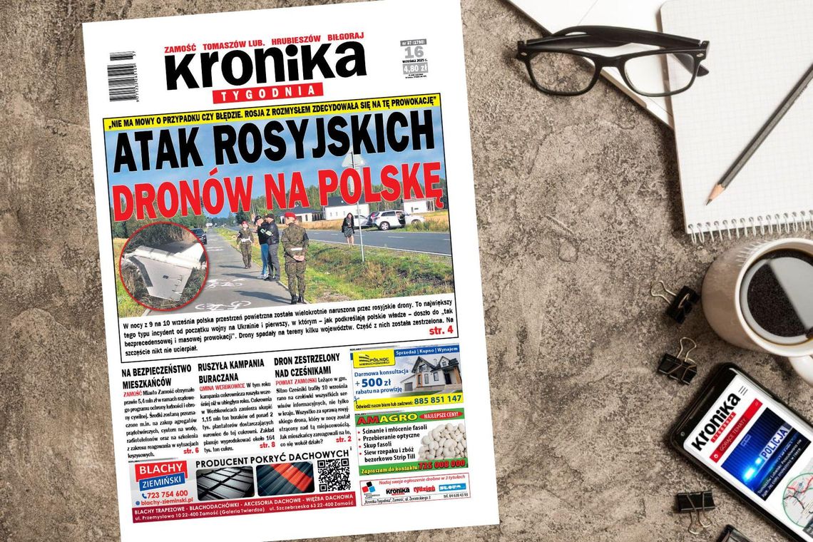 Najnowszy numer "Kroniki Tygodnia" kupicie już we wtorek 16 września.