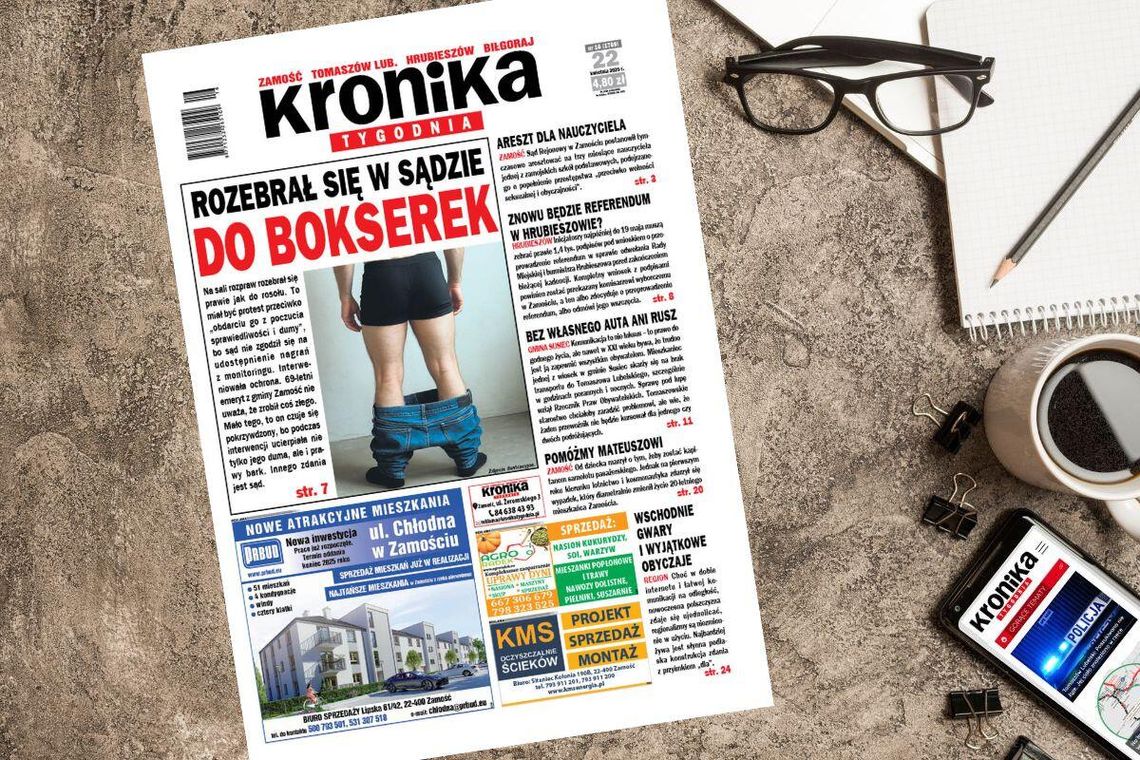 Najnowszy numer "Kroniki Tygodnia" kupicie już we wtorek 22 kwietnia.