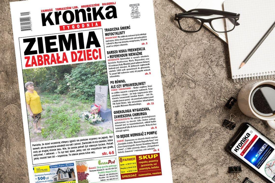 Najnowszy numer "Kroniki Tygodnia" kupicie już we wtorek 22 lipca.