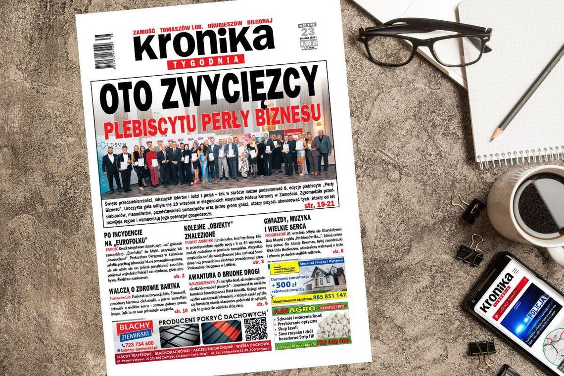 Najnowszy numer "Kroniki Tygodnia" kupicie już we wtorek 23 września.