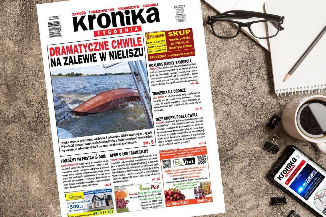 Najnowszy numer "Kroniki Tygodnia" kupicie już we wtorek 29 lipca.