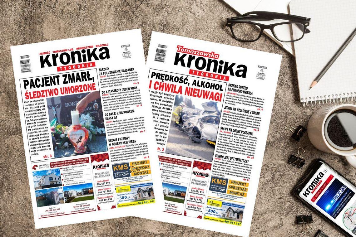 Nowe wydanie "Kroniki Tygodnia" od 4 marca w sprzedaży! Sprawdź, o czym piszemy Najnowszy numer "Kroniki Tygodnia" kupicie już we wtorek 4 marca.