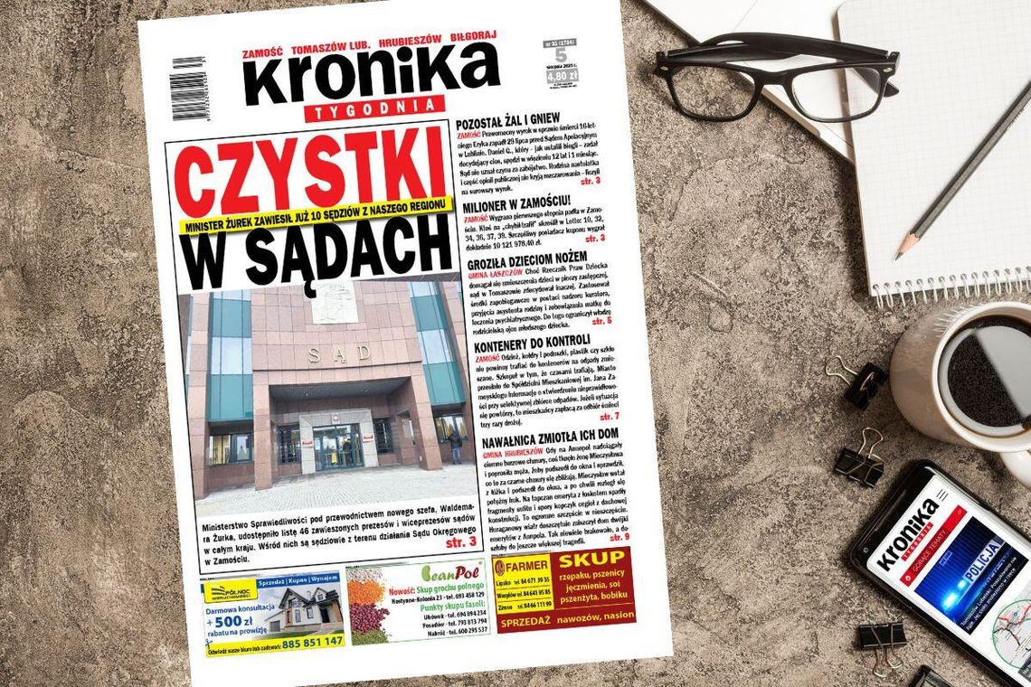 Najnowszy numer "Kroniki Tygodnia" kupicie już we wtorek 5 sierpnia.
