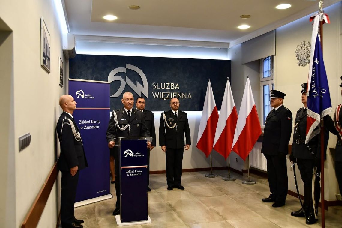 Nowym dyrektorem Zakładu Karnego w Zamościu został ppłk Andrzej Pietruszka.