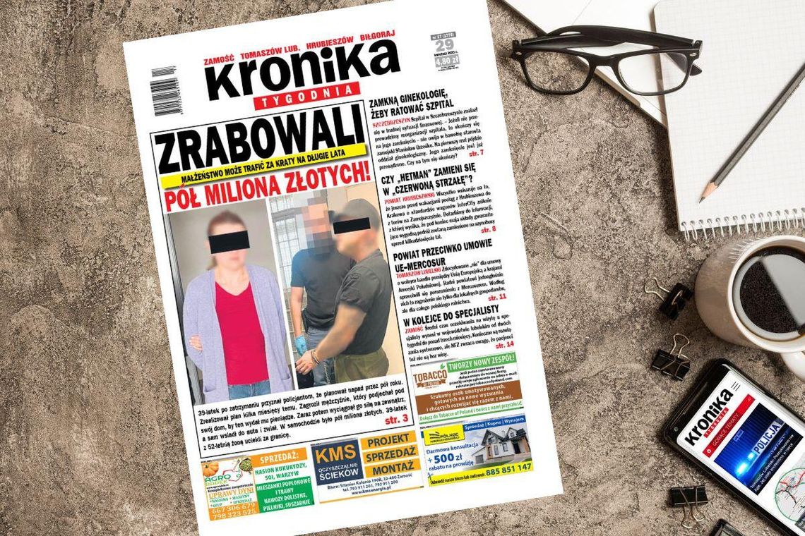 Nowy numer "Kroniki Tygodnia" od wtorku w sprzedaży. Sprawdź, o czym piszemy Nowy numer Kroniki Tygodnia od 29 kwietnia w sprzedaży.