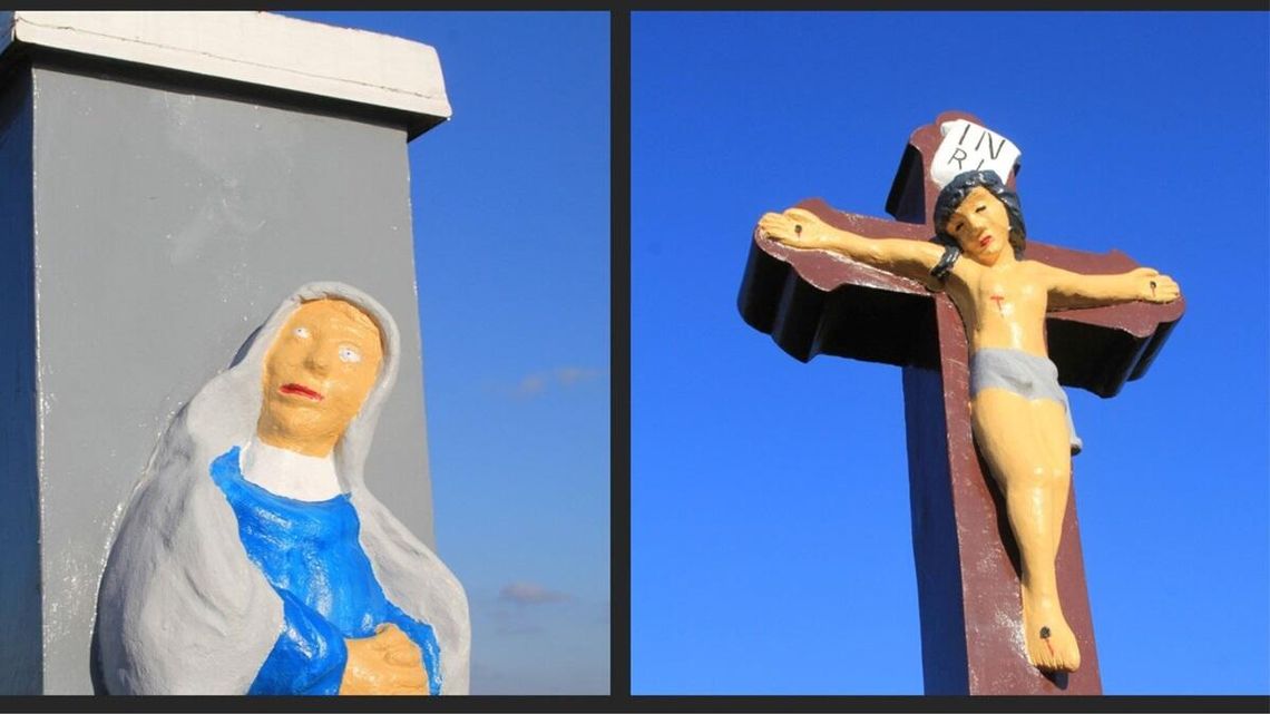 Kapliczka „Boża Męka”, wzniesiona w 1820 roku w Studzionce (powiat pszczyński).