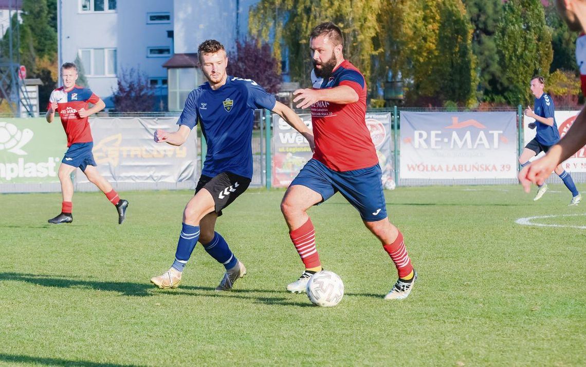 Sparta Łabunie jest bliższa powrotu do klasy okręgowej niż Włókniarz Frampol. Fot. Kamil Gac