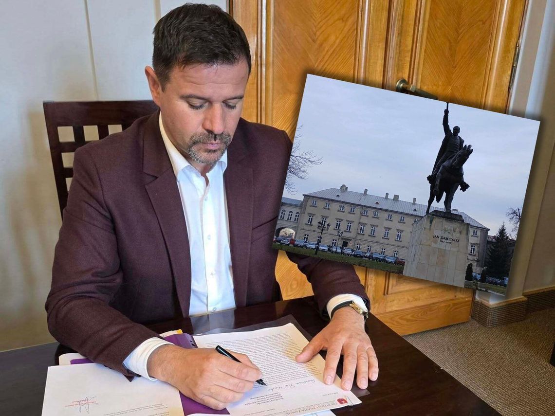 Prezydent Zamościa napisał kolejny list do Ministerstwa Kultury i Dziedzictwa Narodowego z prośbą o pomoc w zagospodarowaniu Pałacu Zamoyskich.