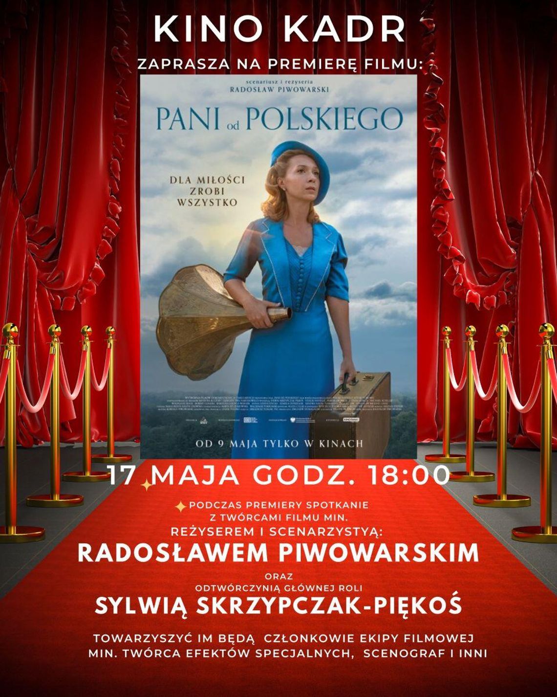 TDK zaprasza na premierę filmu pt. „Pani od polskiego”.