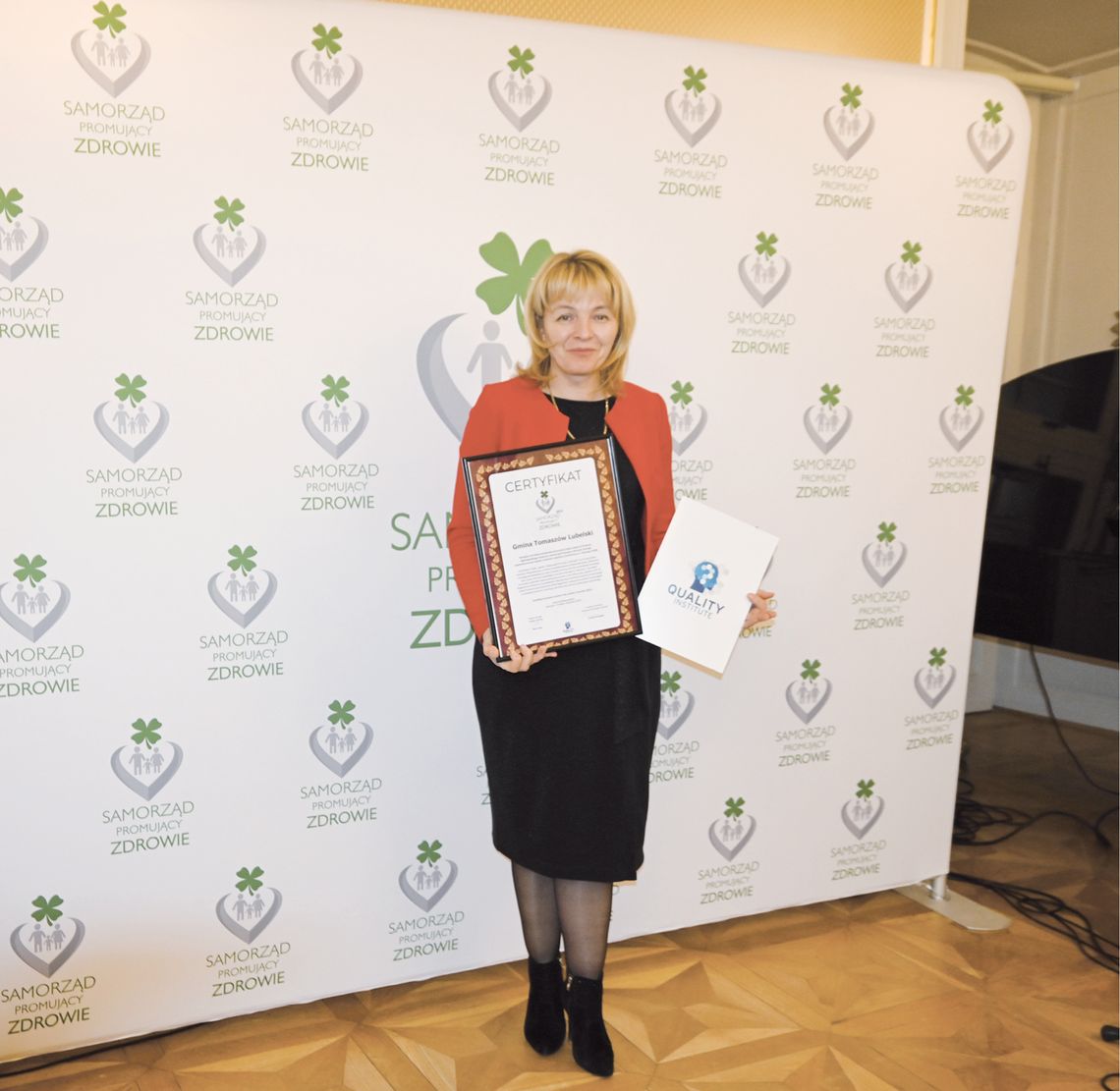 Pierwsza uczestniczka nominowana do nagrody Kobiety Sukcesu jest samorządowcem, wójtem gminy Tomaszów Lubelski.