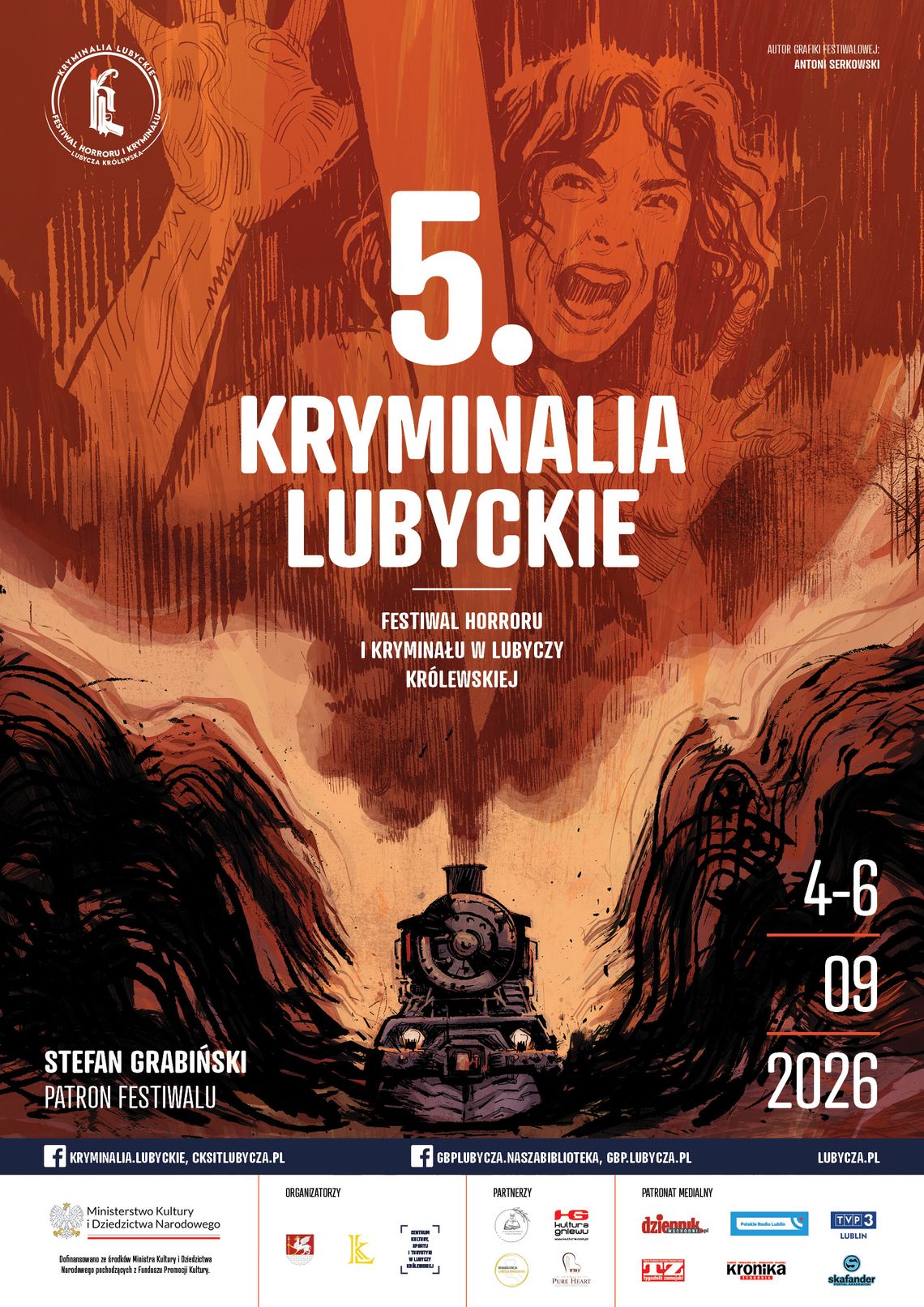 Piąte Kryminalia Lubyckie. Trzy dni z mroczną literaturą, Lwowem i tajemnicą Piąte Kryminalia Lubyckie. Trzy dni z mroczną literaturą, Lwowem i tajemnicą