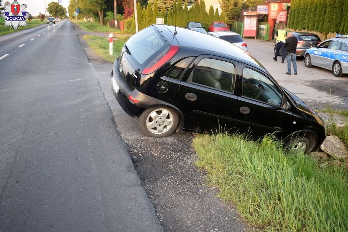 Nietrzeźwy 50-latek kierując oplem w Wólce Panieńskiej stracił panowanie nad pojazdem, zjechał do rowu i uderzył w betonowy przepust. Kierujący w organizmie miał ponad 3 promile.