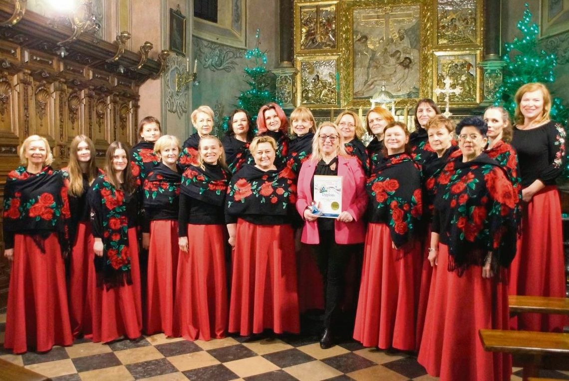 Zespół Ale Cantare godnie reprezentował gminę Zamość w Rzeszowie. Fot. Agnieszka Tor/Ale Cantare