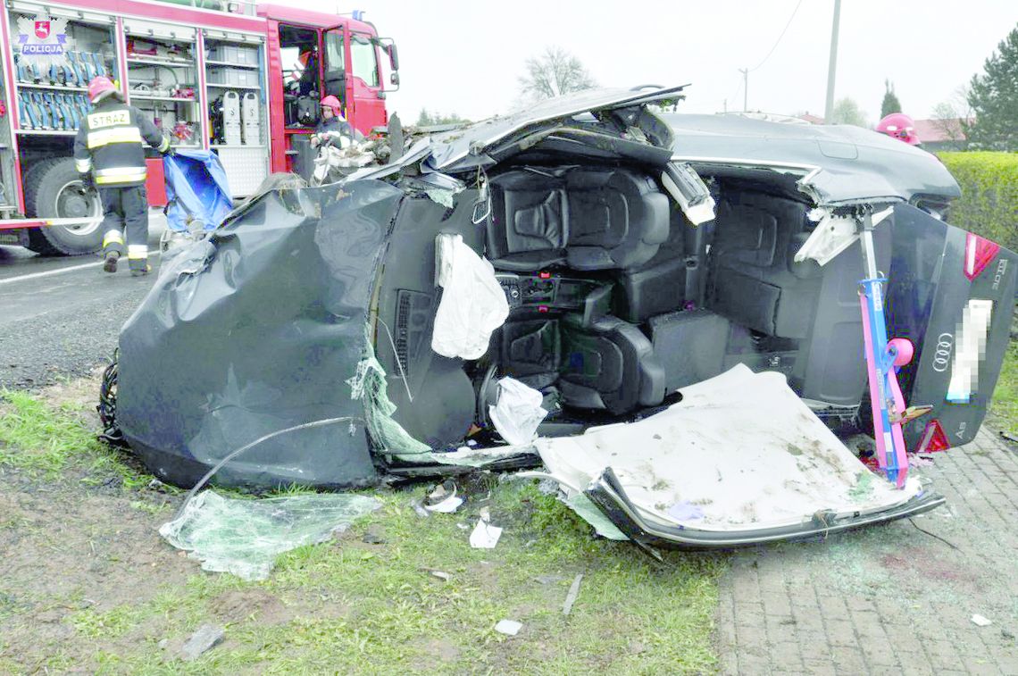 Po tragicznym wypadku w Wielączy. Zarzuty dla kierowcy